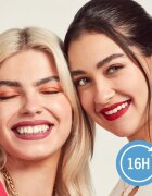Rimmel Lasting Mega Matte lehká tekutá matná rtěnka 16h odstín Scarlet Flames 74 ml