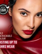 Rimmel Lasting Mega Matte lehká tekutá matná rtěnka 16h odstín Scarlet Flames 74 ml