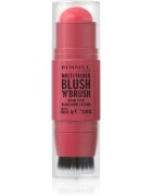 Rimmel Multi-Tasker Blush'N'brush tvářenka v tyčince se štětcem odstín 150 Cherry On Point 8 g