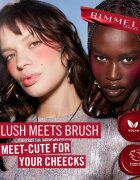 Rimmel Multi-Tasker Blush'N'brush tvářenka v tyčince se štětcem odstín 150 Cherry On Point 8 g