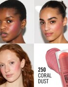 Rimmel Multi-Tasker Blush'N'brush tvářenka v tyčince se štětcem odstín 250 Coral Dust 8 g