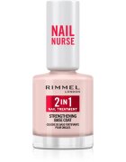 Rimmel Nail Nurse 2-in-1 podkladový lak na nehty se zpevňujícím účinkem 12 ml