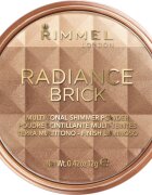 Rimmel Radiance Brick bronzující rozjasňující pudr odstín 001 Light 12 g