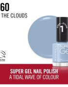 Rimmel Super Gel gelový lak na nehty bez užití UV/LED lampy odstín 060 In The Clouds 12 ml