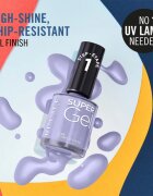 Rimmel Super Gel gelový lak na nehty bez užití UV/LED lampy odstín 060 In The Clouds 12 ml