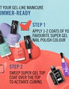 Rimmel Super Gel gelový lak na nehty bez užití UV/LED lampy odstín 060 In The Clouds 12 ml