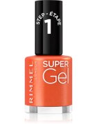 Rimmel Super Gel gelový lak na nehty bez užití UV/LED lampy odstín 096 Heatwave Away 12 ml