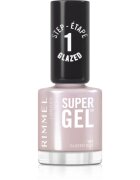 Rimmel Super Gel gelový lak na nehty bez užití UV/LED lampy odstín 107 Glazed Out 12 ml