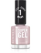 Rimmel Super Gel gelový lak na nehty bez užití UV/LED lampy odstín 110 Cream & Blend 12 ml
