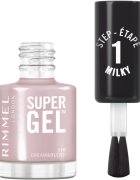 Rimmel Super Gel gelový lak na nehty bez užití UV/LED lampy odstín 110 Cream & Blend 12 ml