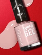 Rimmel Super Gel gelový lak na nehty bez užití UV/LED lampy odstín 110 Cream & Blend 12 ml