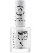 Rimmel Super Gel Step 1 lak na francouzskou manikúru odstín 090 Porcelain 12 ml