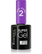 Rimmel Super Gel Step 2 Glitter vrchní lak na nehty pro třpytivý lesk 12 ml