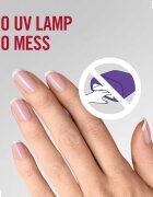 Rimmel Super Gel Step 2 Glitter vrchní lak na nehty pro třpytivý lesk 12 ml