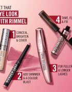 Rimmel Wonder'Freeze gelová řasenka na obočí odstín 004 Deep Brown 6 g