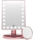RIO 24 LED Mirror kosmetické zrcátko s LED podsvícením 1 ks