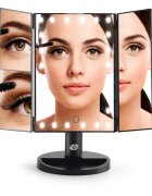 RIO 24LED Touch Dimmable Make-up Mirror kosmetické zrcátko s LED podsvícením 1 ks