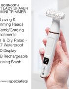 RIO Go Smooth 4-in-1 Lady Shaver & Bikini Trimmer dámský holicí strojek 4 v 1 1 ks