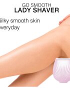 RIO Go Smooth dámský holicí strojek Pink Chrome 1 ks