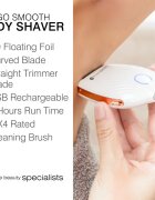 RIO Go Smooth dámský holicí strojek White Rose 1 ks