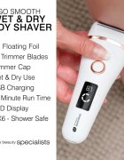 RIO Go Smooth Wet & Dry Lady Shaver dámský holicí strojek 1 ks