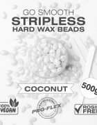 RIO Hard Wax Beads Coconut voskové pecičky pro depilaci 500 g