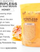 RIO Hard Wax Beads Honey voskové pecičky pro depilaci 500 g