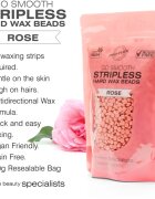 RIO Hard Wax Beads Rose voskové pecičky pro depilaci 500 g