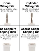 RIO Precision Pro Electric Nail File elektrický pilník na nehty 1 ks