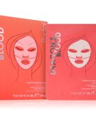 Rodial Dragon's Blood Hydrogel Jelly Face Mask intenzivní hydrogelová maska 4x34 g