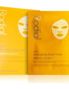 Rodial Vit C Energising Face Mask plátýnková maska pro rozjasnění a vitalitu pleti s vitaminem C 4 x 20 ml