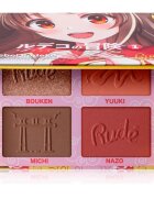 Rude Cosmetics Manga Face Palette multifunkční paleta na obličej odstín Rebel Rudeko 11.2 g