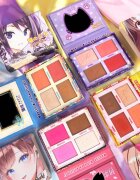 Rude Cosmetics Manga Face Palette multifunkční paleta na obličej odstín Rebel Rudeko 11.2 g