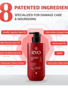 RYO Damage Care & Nourishing Shampoo intenzivně regenerační šampon pro poškozené vlasy 480 ml