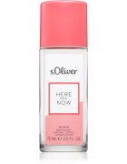 s.Oliver Here and Now Women deodorant s rozprašovačem pro ženy 75 ml