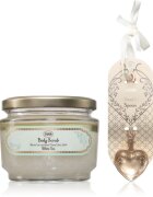 Sabon White Tea tělový peeling 320 ml