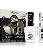 Sally Hansen Miracle Gel™ sada lak na nehty a top coat odstín 900 Get Mod