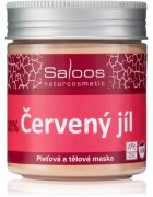 Saloos Jílová Maska Červený Jíl tělová a pleťová maska pro unavenou pleť 140 g