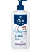 Salt House Dead Sea Therapy Soap-free Washing Gel čisticí gel bez mýdla na tělo obličej a ruce s jojobovým olejem a ureou 250 ml