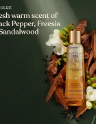 Sanctuary Spa Golden Sandalwood třífázový sprchový olej 200 ml