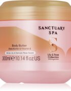 Sanctuary Spa Lily & Rose Collection hluboce hydratační tělové máslo 300 ml
