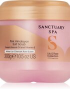 Sanctuary Spa Lily & Rose Collection pečující tělový peeling s vůní květin 300 g
