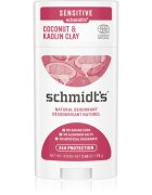 Schmidt's Coconut & Kaolin Clay přírodní tuhý deodorant 75 g