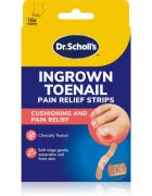 Scholl Dr. 's Ingrown Toenail Pain Relief Strips náplasti proti zarůstání nehtů 10 ks