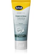 Scholl Foot Cream Polish & Glow exfoliační peeling na nohy 75 ml