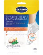 Scholl Pedimask™ Soothing & Revitalizing osvěžující a zklidňující maska na unavené nohy 1 pár