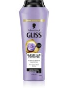 Schwarzkopf Gliss Blonde Hair Perfector vlasový šampon neutralizující žluté tóny 250 ml