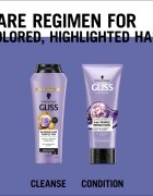 Schwarzkopf Gliss Blonde Hair Perfector vlasový šampon neutralizující žluté tóny 250 ml