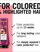 Schwarzkopf Gliss Color Perfector ochranný kondicionér pro barvené vlasy 200 ml