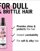 Schwarzkopf Gliss Liquid Silk bezoplachový kondicionér pro posílení a lesk vlasů 200 ml